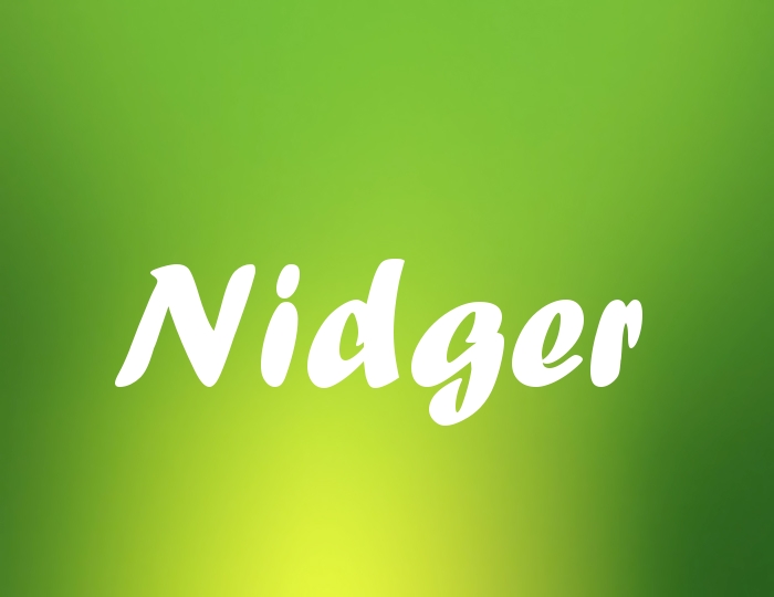 Bildern mit Namen Nidger Bildern mit Namen Nidger