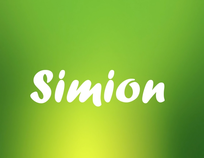 Bildern mit Namen Simion Bildern mit Namen Simion