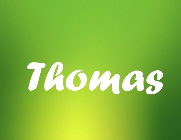 Bildern mit Namen Thomas