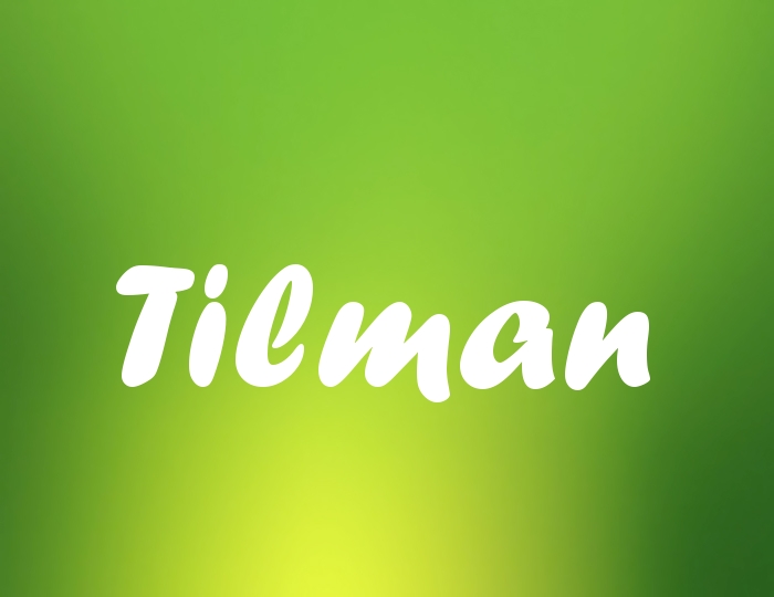 Bildern mit Namen Tilman