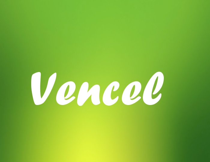 Bildern mit Namen Vencel