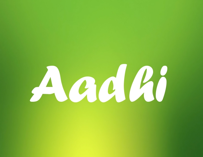 Bildern mit Namen Aadhi