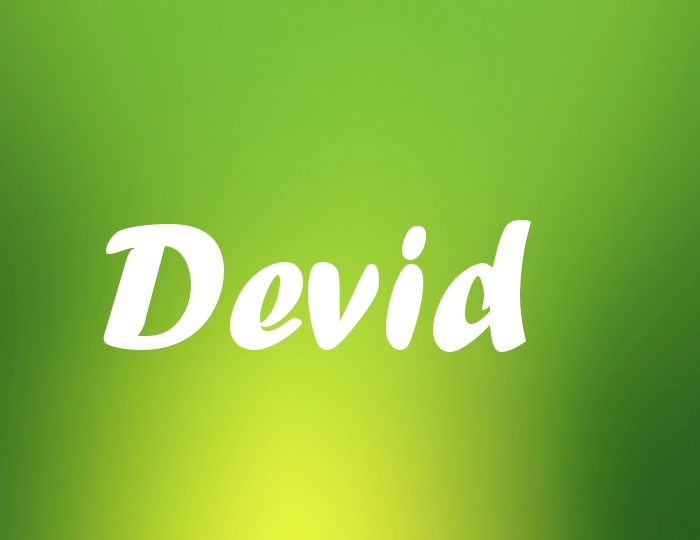 Bildern mit Namen Devid Bildern mit Namen Devid