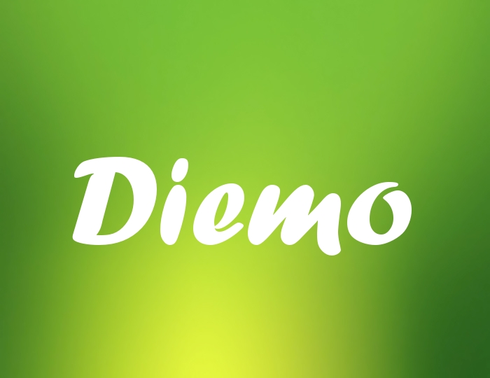 Bildern mit Namen Diemo Bildern mit Namen Diemo