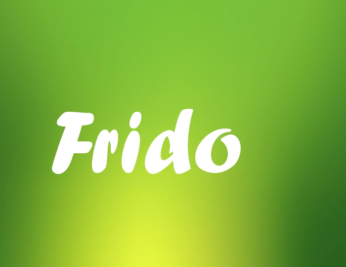 Bildern mit Namen Frido