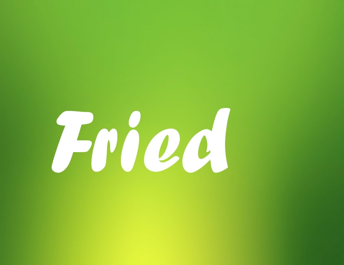Bildern mit Namen Fried Bildern mit Namen Fried