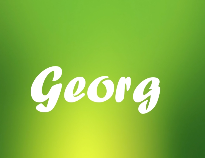 Bildern mit Namen Georg Bildern mit Namen Georg