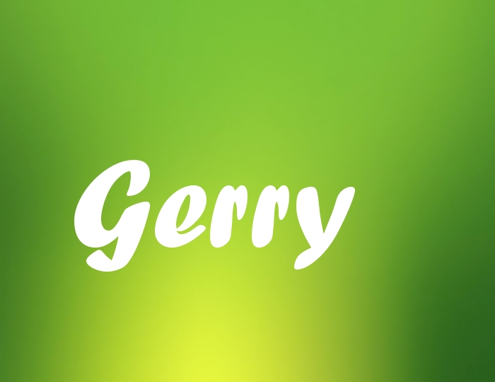 Bildern mit Namen Gerry Bildern mit Namen Gerry