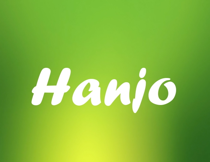 Bildern mit Namen Hanjo
