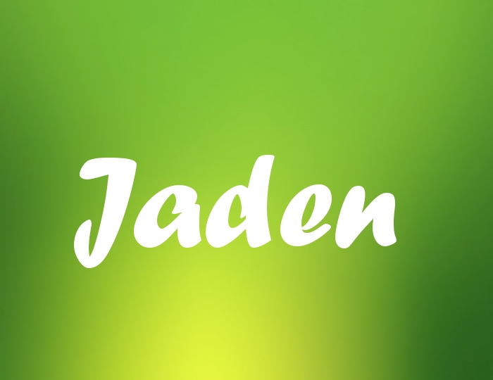 Bildern mit Namen Jaden Bildern mit Namen Jaden