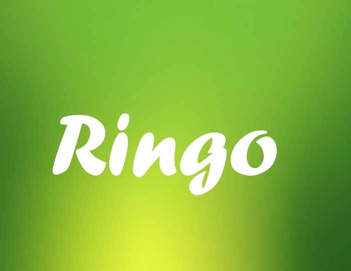 Bildern mit Namen Ringo Bildern mit Namen Ringo
