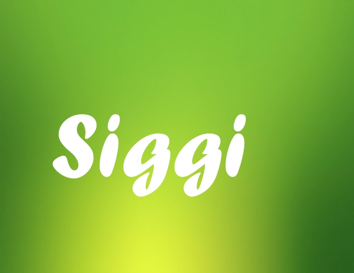 Bildern mit Namen Siggi