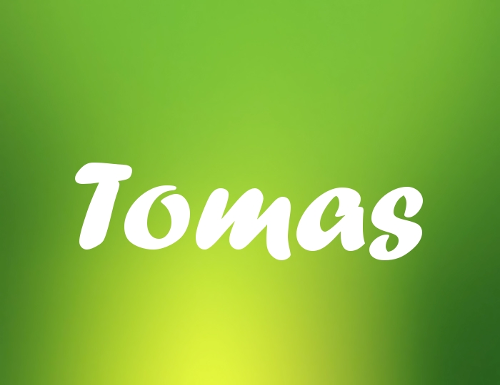 Bildern mit Namen Tomas