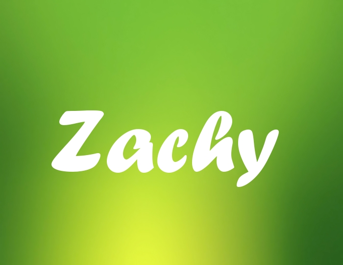 Bildern mit Namen Zachy