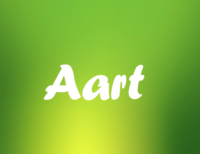 Bildern mit Namen Aart