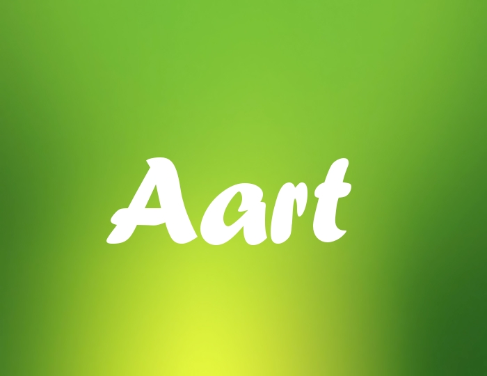 Bildern mit Namen Aart Bildern mit Namen Aart