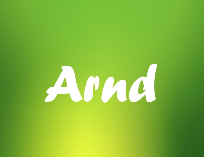Bildern mit Namen Arnd Bildern mit Namen Arnd