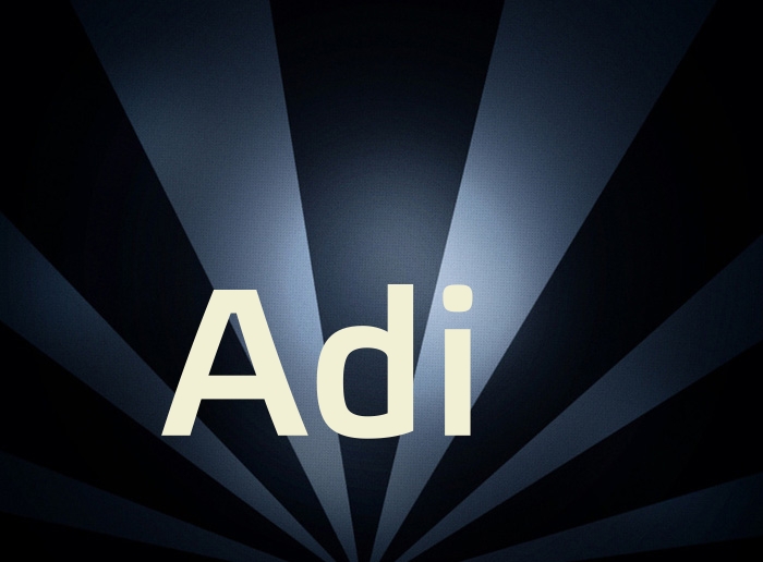 Bilder mit Namen Adi