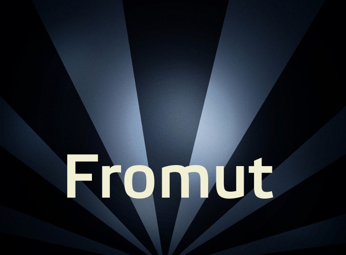 Bilder mit Namen Fromut