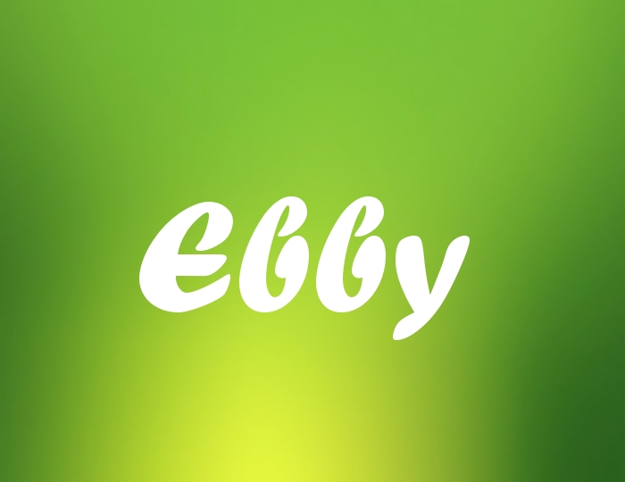 Bildern mit Namen Ebby Bildern mit Namen Ebby
