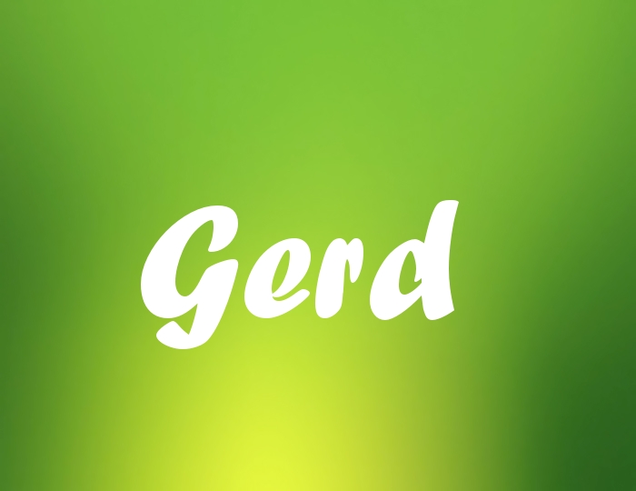 Bildern mit Namen Gerd Bildern mit Namen Gerd