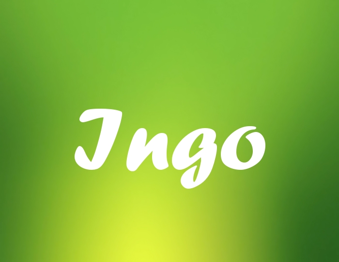 Bildern mit Namen Ingo Bildern mit Namen Ingo