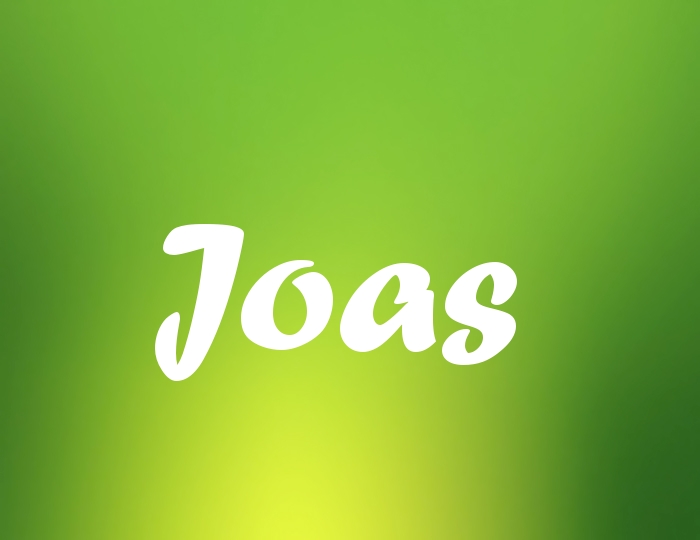 Bildern mit Namen Joas