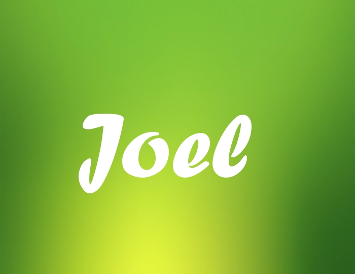 Bildern mit Namen Joel
