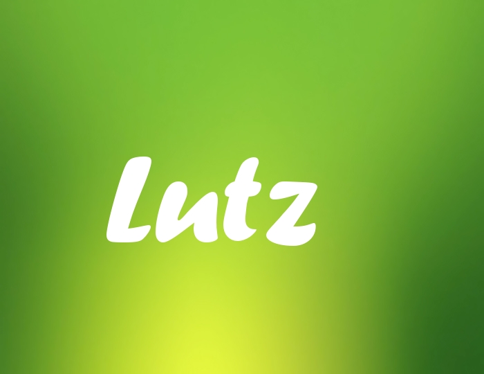 Bildern mit Namen Lutz