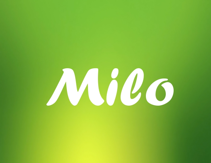 Bildern mit Namen Milo