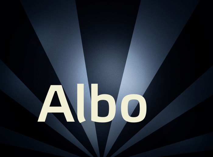 Bilder mit Namen Albo Bilder mit Namen Albo