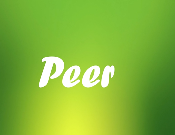 Bildern mit Namen Peer Bildern mit Namen Peer