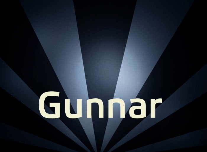 Bilder mit Namen Gunnar