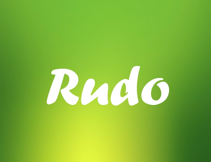 Bildern mit Namen Rudo