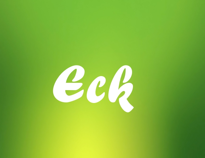 Bildern mit Namen Eck