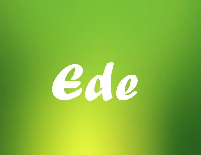 Bildern mit Namen Ede