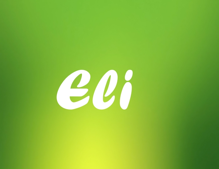 Bildern mit Namen Eli Bildern mit Namen Eli