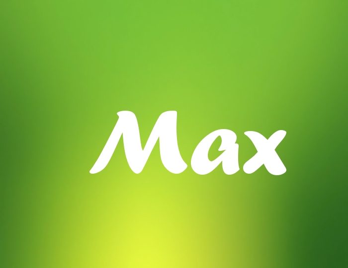 Bildern mit Namen Max Bildern mit Namen Max