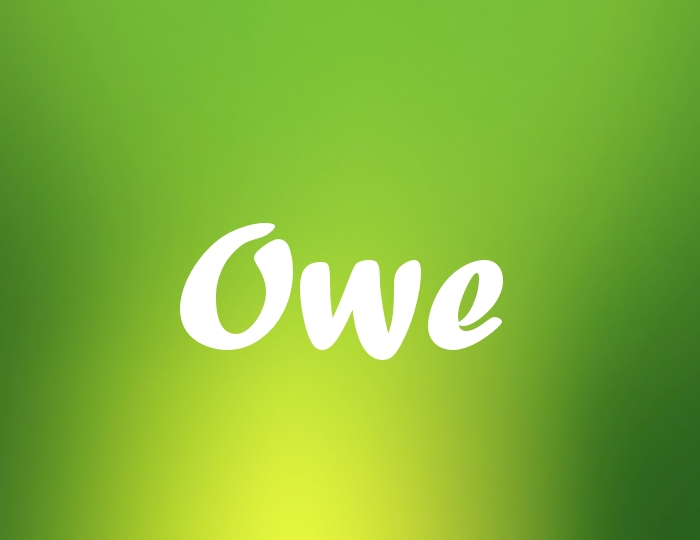 Bildern mit Namen Owe Bildern mit Namen Owe