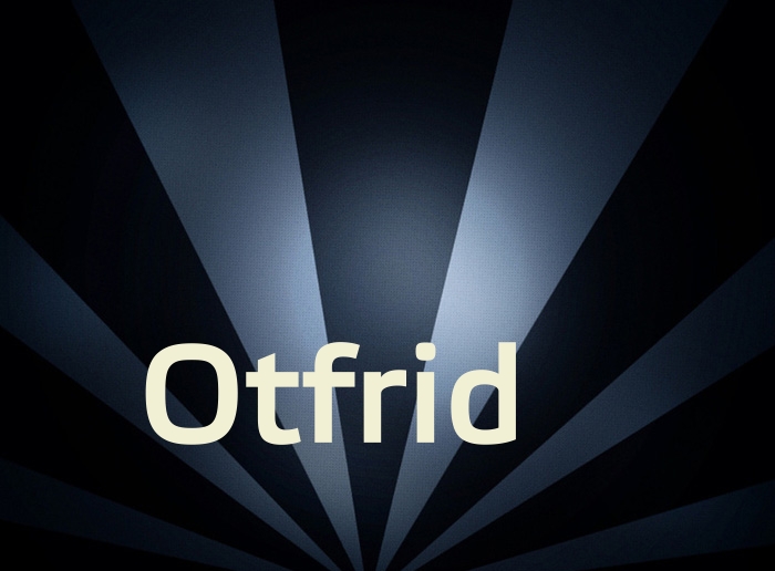 Bilder mit Namen Otfrid