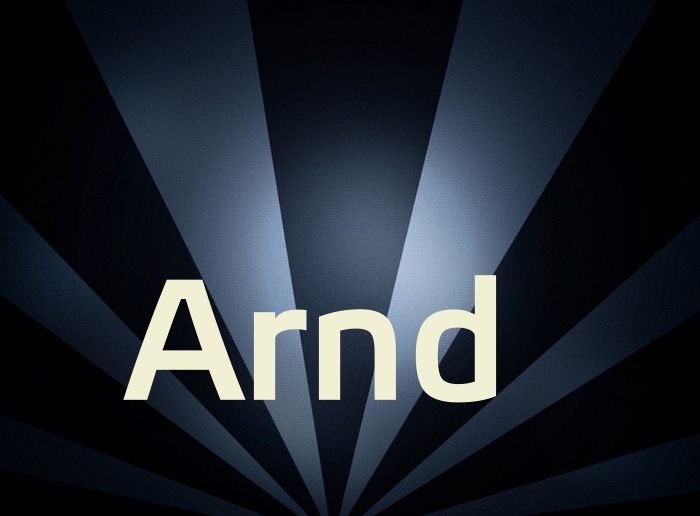 Bilder mit Namen Arnd