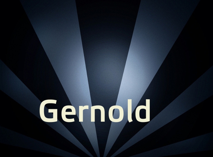 Bilder mit Namen Gernold Bilder mit Namen Gernold