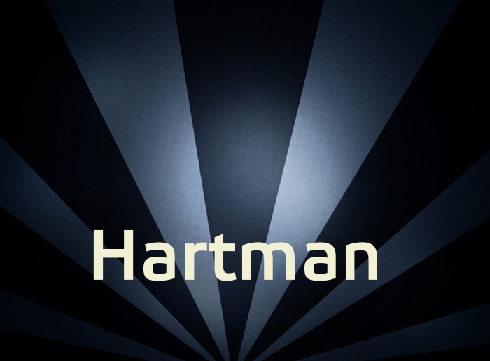 Bilder mit Namen Hartman Bilder mit Namen Hartman