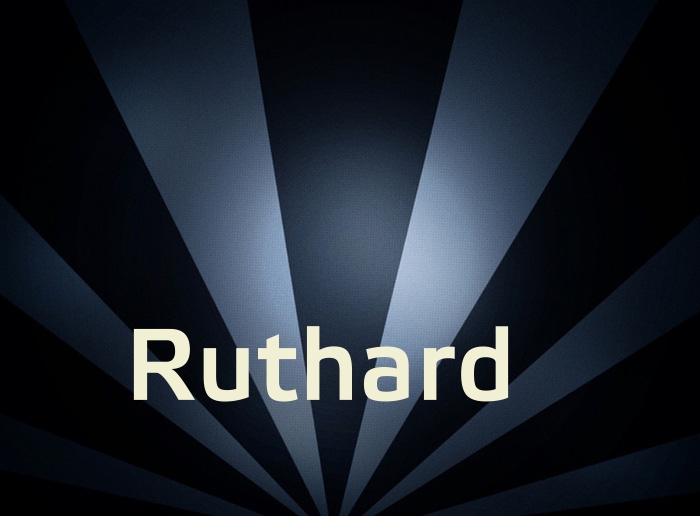 Bilder mit Namen Ruthard Bilder mit Namen Ruthard