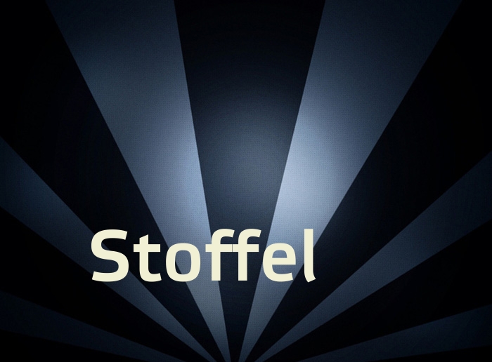 Bilder mit Namen Stoffel