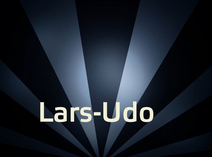Bilder mit Namen Lars-Udo Bilder mit Namen Lars-Udo