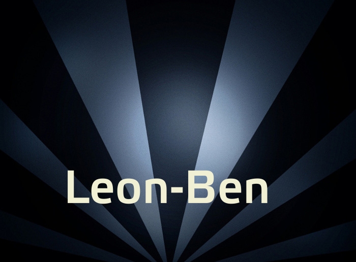 Bilder mit Namen Leon-Ben Bilder mit Namen Leon-Ben