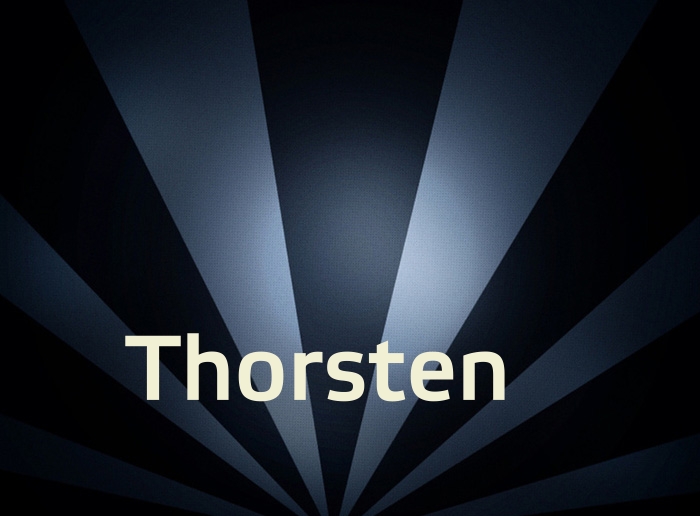 Bilder mit Namen Thorsten Bilder mit Namen Thorsten