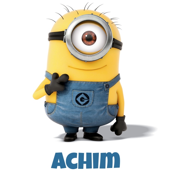Avatar mit dem Bild eines Minions für Achim