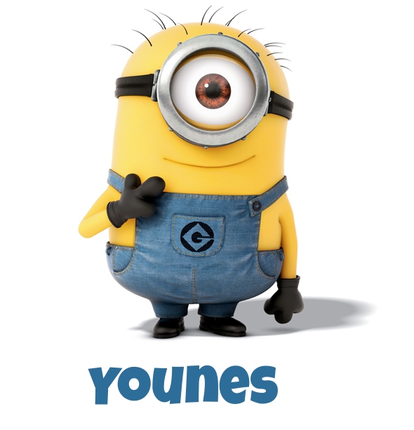Avatar mit dem Bild eines Minions für Younes Avatar mit dem Bild eines Minions für Younes